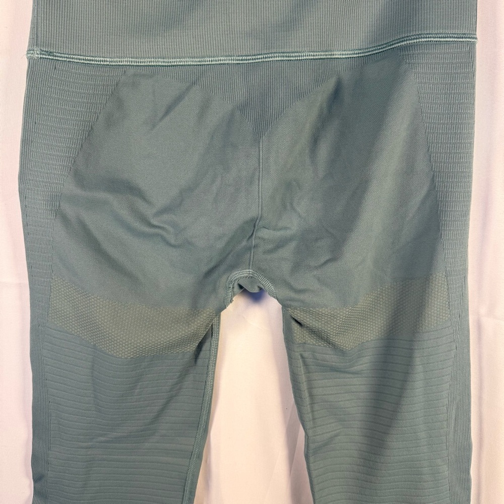 Gymshark Energy Seamless Leggings Dark Teal Womens Size XSWorkout Athleisure Gym - Picture 8 of 9